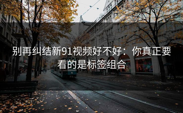 别再纠结新91视频好不好：你真正要看的是标签组合